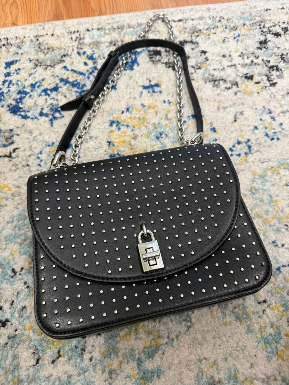 Rebecca Minkoff Studded Chain-strap Shoulder Bag